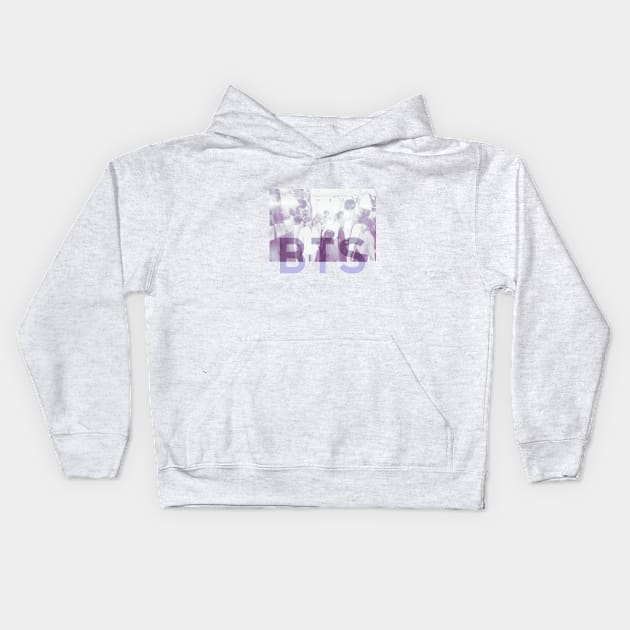 BTS - Love Yourself O version Kids Hoodie by clairelions